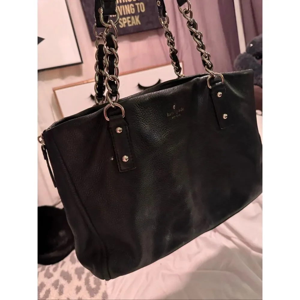 Kate Spade cobble hill Andee satchel  tote handbag purse pocketbook bag leather